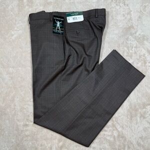 Lauren Ralph Lauren Ultra Flex Brown Dress Pants 38W X 34L